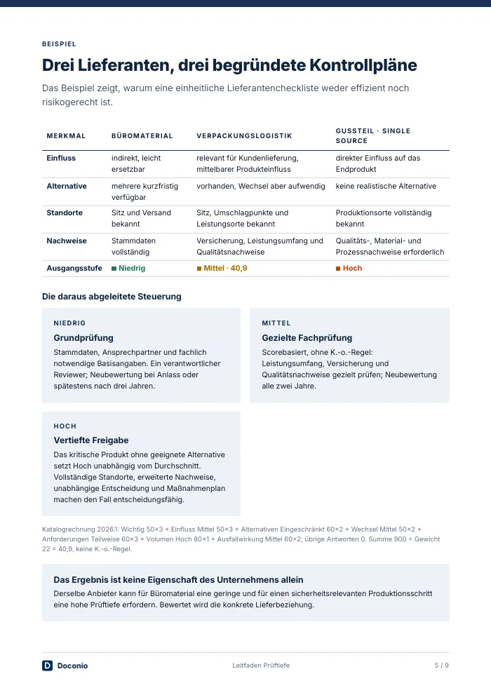 From supplier risk to review depth - preview page 3